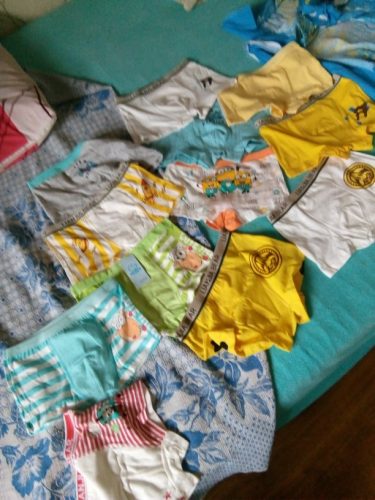12Pcs/Lot Cotton Underwear For Boys/ Cute Cartoon Baby Boxer/ Children Underpants Shorts 2-10Y photo review
