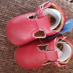 Infants Girl Leather Shoes Walking Decoration Anti-Slip Hollow-out Ruffle Hem Birthday Gift Sneaker photo review