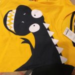 Children Boys Girls Clothing Toddler Kids Long Sleeves T-shirts For Girls Boys Tops Tees Baby Dinosaur T Shirt Casual Clothes photo review