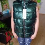 Vest for Boy Children Hooded Warm Outerwear Kids Glossy Coat Baby Girl Sleeveless Jacket Winter Down Padded Waterproof Waistcoat photo review