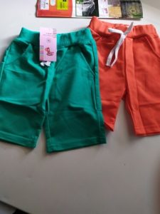 Hot Selling Solid 8 Colors Kids Trousers Children Pants For Baby Boys And Girl's Summer Beach Loose Shorts Retail size 80-150cm photo review