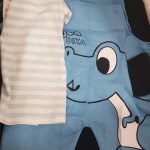 2pcs Newborn Infant Baby Boys Overalls Strap Shorts Set Summer Baby Boys Girls Dinosaur Printing Suspender Trousers Kids Romper photo review