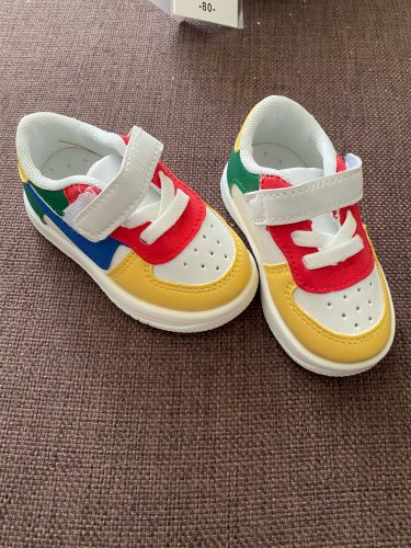 2020 Baby Boy Shoes For 2 Years Toddler Girls Boys Shoes Children Sports Shoes For Kids Leather Flats Kids Sneakers Infant Soft photo review