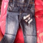 Baby Boy Jean Letter Overalls Bib Child Denim Pants Infant Jumpsuit Children's Clothing Romper Kids Jeans Spring Autumn Newborn photo review