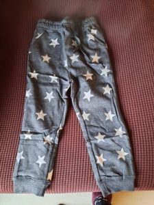 Boys Children Warm Clothing Sweatpants Winter Cotton Cartoon Stars Print Cute Pants for Boys Clothes Baby Kids Boys Trousers photo review