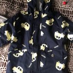 70-120cm 2020 Autumn Winter Jacket Boys Girls Kids Outerwear Cute Car Windbreaker Coats Print Canvas Baby Children Clothing photo review