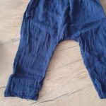Kids Pants Boy Girl Summer Solid Color Linen Pleated Trousers Children Ankle-length Pants for Baby Boys Pants Casual Harem Pants photo review