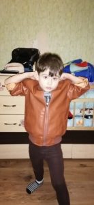 Fashion Boy Outerwear New Spring Autumn Boy PU Jacket Children Warm Simier coat For Boy Coat photo review