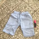 2-10 Yrs Kids Boys Trousers Knee Lenth Shorts Candy Color Girls Children Summer Beach Loose Shorts Pants Cotton&Linen photo review