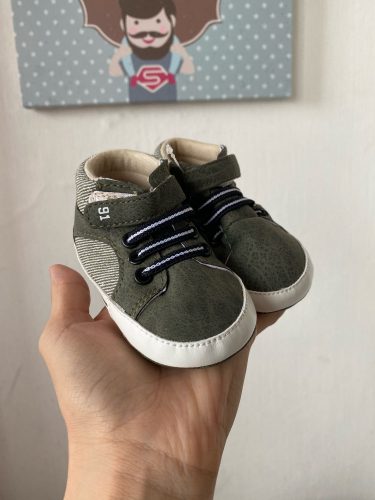 Newborn Infant Baby Boy Girl 0-18M Crib Shoes Toddler Sneakers PreWalker Trainers photo review
