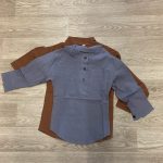 Fashion Autumn Children Shirts Cotton Linen Shirt Boy Loose Casual Solid Thicken Long Sleeve Shirt Kids Tops Girl Warm Clothes photo review