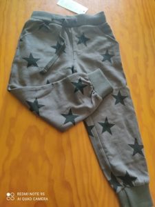 Boys Children Warm Clothing Sweatpants Winter Cotton Cartoon Stars Print Cute Pants for Boys Clothes Baby Kids Boys Trousers photo review