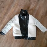 New Leather Boy Jacket Fleece Baby Jacket Kids Coats Autumn Winter Children Jacket BT003 photo review