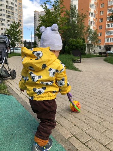 Spring Autumn children jackets New 2Y 6Y cartoon print baby boys outerwear coats casual hooded jackets for boys photo review