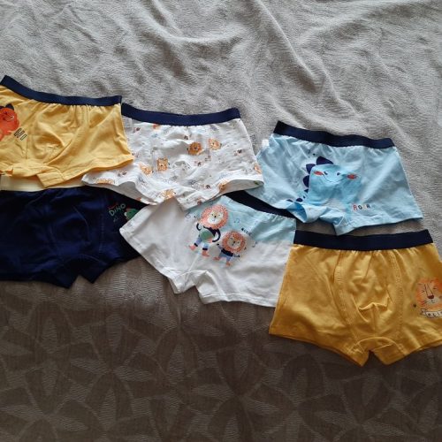 6Pc/Lot Boys PantiesUnderpants Kid Children's Underwear Clothing Cotton Boxers 1-12Y photo review
