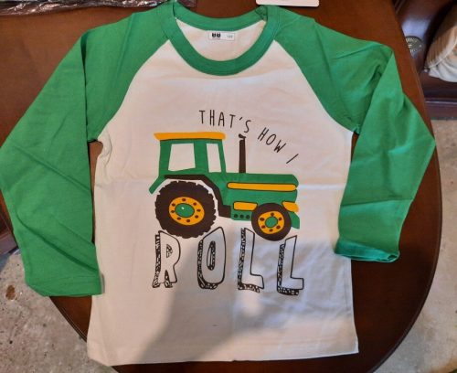 Kids Clothes Boys Solid Cotton T-shirts Children Autumn Winter Sweatshirts Cartoon Girls Long Sleeve Tops Baby Boy T Shirts photo review