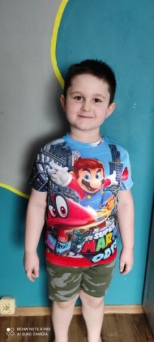 Boys Mario T shirt SuperMario Print Clothes Girls 3D Funny T-shirts Costume Children 2021 summer Clothing Kids Tees Baby Tshirts photo review