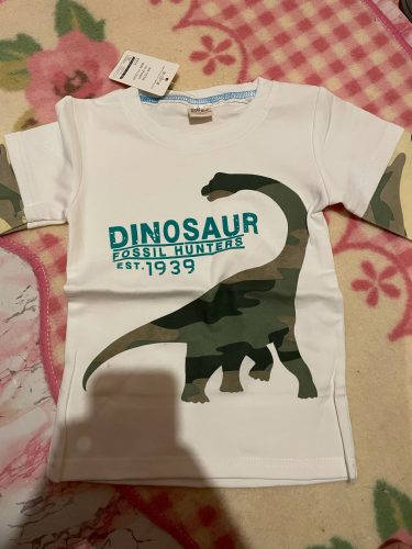 Children Boys Girls Clothing Toddler Kids Long Sleeves T-shirts For Girls Boys Tops Tees Baby Dinosaur T Shirt Casual Clothes photo review