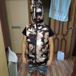 Parent-Child Matching Outfits Camouflage Child Waistcoat Cotton Girls Boys Vest Kids Jacket Children Outerwear For 100-185cm photo review