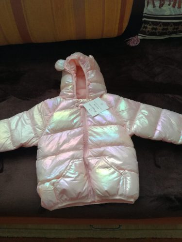 Baby Girls Jacket 2021 Autumn Winter Jacket For Girls Coat Kids Warm Hooded Outerwear Children Clothes Infant Girls Coat photo review