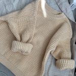 Baby Solid Casual Basic Sweater Crewneck Thick Kids Slouchy Soft Wool Clothing for Boys Girls Autumn Winter Sweaters Hooded Top photo review
