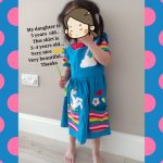 Girl short-sleeved unicorn dress pony cartoon dress printed embroidered cotton round neck dress for girls kids summer dress photo review