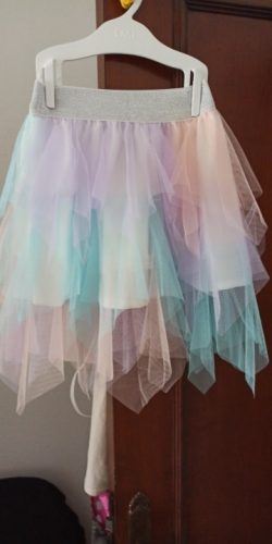 VIDMID Girl Skirts Tutus Children's Clothes Bottomst Girls Tutu Skirts Puff Princess Dance Skirt Mother And Child Skirt P158 photo review