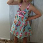Toddler Kids Baby Girls Summer Sleeveless Ice Cream Print Strap Tutu Dress Sundress Clothes Summer photo review