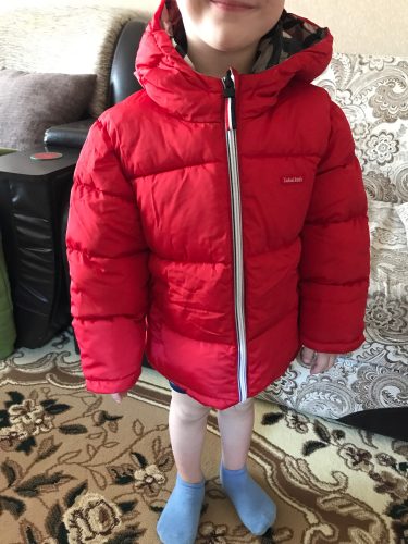 Boys Coats Winter Kids down cotton jacket Childrens' jacket Parka for Girl Camouflage Wearable on both sides Baby Clothing photo review