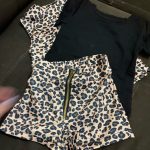 Emmababy Summer 2021 Toddler Baby Girl 3PCS Clothes Outfit Sleeveless Leopard Shirt Tops T-Shirt Short Pants Set photo review