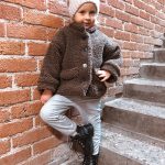 Fashion Baby Girl Boy Winter Jacket Thick Lamb Wool Infant Toddler Child Warm Sheep Like Coat Baby Outwear Cotton 1-8Y photo review