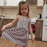 Pudcoco Summer Toddler Baby Girl Clothes Sleeveless Striped Strap Dress Outfit Summer Clothes Sundress photo review