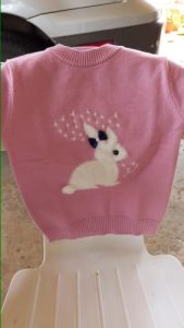 New Arrival girl Sweater Children Clothing rabbit Pattern Knitted Sweater Baby girls Pullover Sweater Knitwear 1-5T Kids photo review