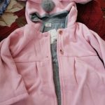 Winter autumn baby girls coat Long sleeve 3D Rabbit ears fashion casual hoodies kids clothes clothing children Outerwear photo review