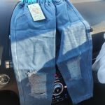 Menoea Baby Girls Jeans Autumn Winter Pants 2020 Denim Boys Clothes Kids Long Cowboy Cotton Children Trousers Teenager Clothes photo review