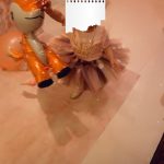 Kids Girls Tutu Skirt with Headband Fluffy Birthday Party Baby Girl Tutu Dance Tulle Skirt Girls Christmas Deer Costume 0-14Y photo review