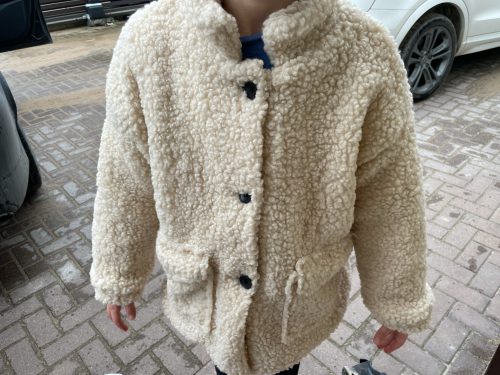 Fashion Baby Girl Boy Winter Jacket Thick Lamb Wool Infant Toddler Child Warm Sheep Like Coat Baby Outwear Cotton 1-8Y photo review