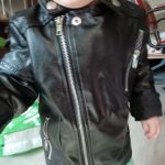 Boys PU jacket Spring Autumn children's Motorcycle leather 1-7 years old fashion color diamond quilted zipper girls coat cool photo review