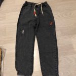 IENENS Boys Casual Jeans Trousers Autumn Denim Pants Kids Children Loose Pants Bottoms Clothing photo review