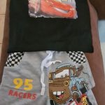Summer Baby Boy Clothes Cartoon Pixar Cars Lightning McQueen Print Kid Girl Children Top Tee Short Sleeve T Shirt Short 2Pcs Set photo review