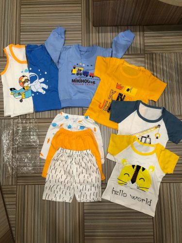 Baby Boys Clothes Suits Fish Style Boys Clothing Sets T- Shirt Pants Casual Sport Suits Toddler Sets Toddler Boys Clothing Set photo review