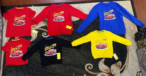 Disney Cars Sweatshirt Cotton Boy Sweatshirt Child Lightning McQueen Sweatshirt photo review