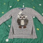 Girls Fleece Lined Zipper sweater Cartoon Cute Owl Casual Cotton Girls Winter Clothes girls sweater for 6 7 8 9 10 12 14 years photo review