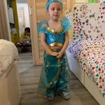 Girls Jasmine Dress Up Arabian Princess Costume Kids Jasmine Cosplay Birthday Party Costume Baby Girl Summer Dress 3-10 Years photo review