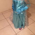 Kids Baby Girl Blue Fancy Dress Frozen Anna Elsa Cosplay Costume Dresses Princess Queen Party Gown Tulle Dresses 4-8 Years photo review