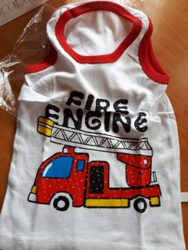 Summer Kids 100%Cotton T Shirts Boys Girls Baby Cartoon Printed Sleeveless Vests Clothes For 2-7 Years Children Clothing Gift CN photo review