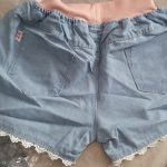 Girls Denim Shorts Teenagers Summer Lace Short Pants Kids Beach Clothes Children's Shorts For Teenage Girls photo review