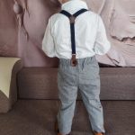 Top and Top Fashion Kids Clothing Sets Boy Gentleman Suit Long Sleeve White Bowtie Shirt Overalls 2Pcs Clothes Outfits Tuxedo photo review