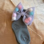 Winter Baby Girls Socks With Big Bows Toddlers Infants Ankle Socks For Kids Girls Princess Sock Plus Velvet Cute Children Socks photo review