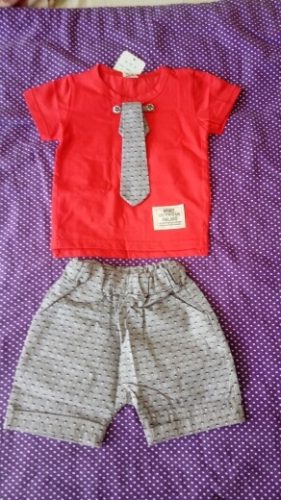 Baby Boy Clothes Sets Summer Children Casual Outfits Toddler Baby Boys Cotton T-shrit shorts 2pcs Suits Baby Boys Tracksuits photo review